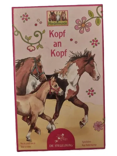 Pferdefreunde Kopf an Kopf Kartenspiel Die Spiegelburg Pferde Kinderspiel