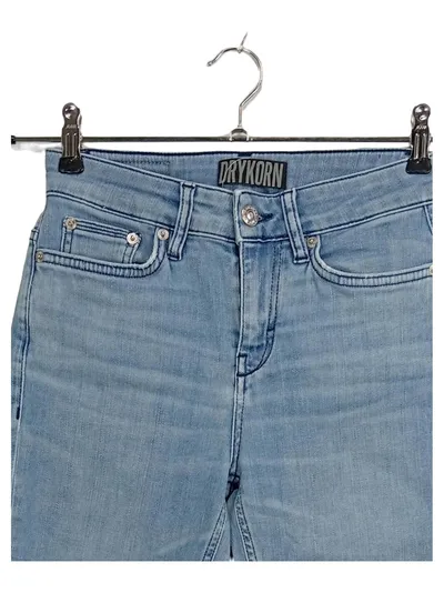 DRYKORN Damen Jeans Slim Fit Blau Gr. 34 W26 XS