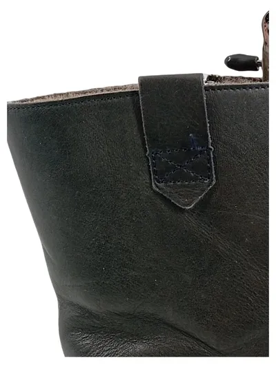 Froddo Schneestiefel Winterstiefel Leder Blau Gr. 39 Kinder Gefüttert