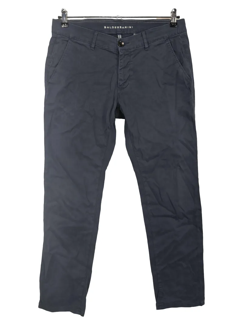 Baldessarini Herren Chino Stoffhose Blau Gr. 33 W33 L30 Baumwolle 1