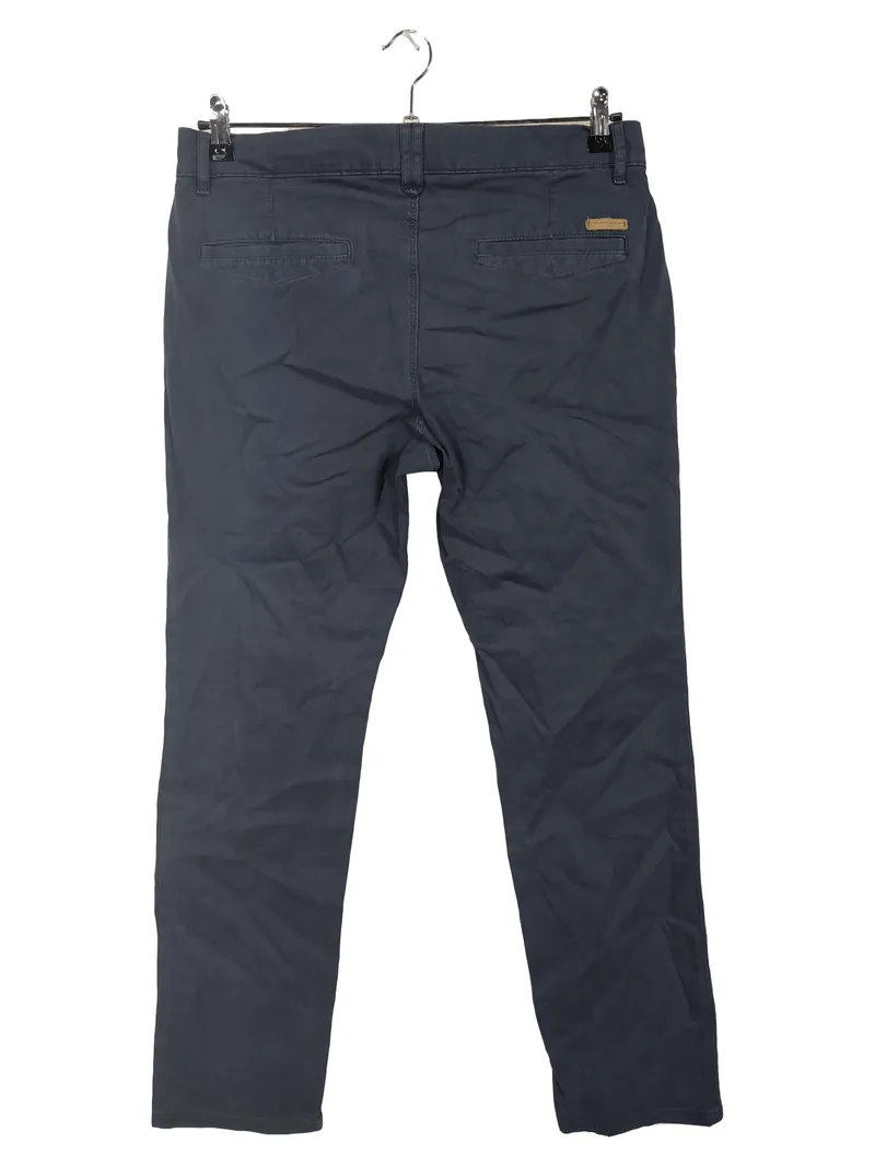 Baldessarini Herren Chino Stoffhose Blau Gr. 33 W33 L30 Baumwolle 2