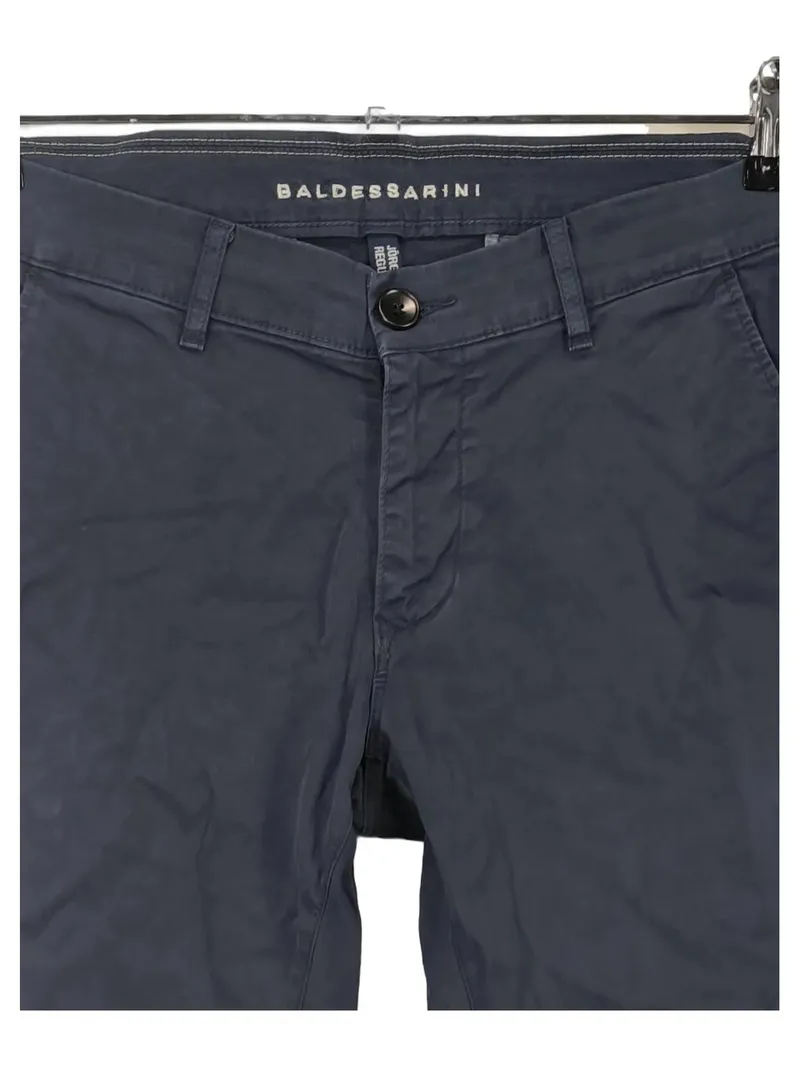 Baldessarini Herren Chino Stoffhose Blau Gr. 33 W33 L30 Baumwolle 3