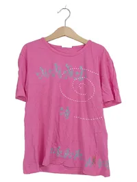 Crash One Kinder T-Shirt Gr. 164 Pink Grafik Print Kurzarm Viskose 1
