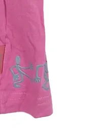 Crash One Kinder T-Shirt Gr. 164 Pink Grafik Print Kurzarm Viskose 4