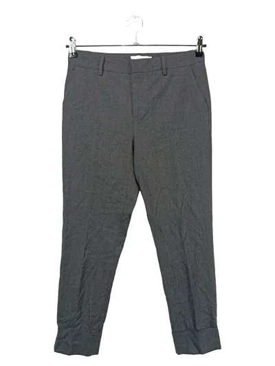 Closed Damen Anzughose Stoffhose Grau Gr. L 25 W30 M Business Wolle