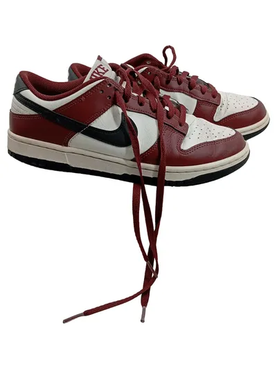 Nike Dunk Low Sneaker Damen Rot Weiß Schwarz Gr. 41 Streetwear