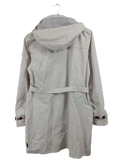 Blue Wave Damen Leichte Jacke Übergangsjacke Beige Gr. 38 Kapuze