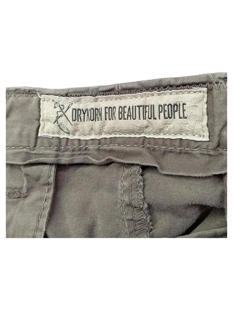 DRYKORN Herren Chino Stoffhose Beige Gr. 54 W38 Casual Baumwolle 3