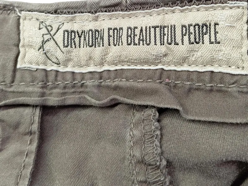 DRYKORN Herren Chino Stoffhose Beige Gr. 54 W38 Casual Baumwolle 4
