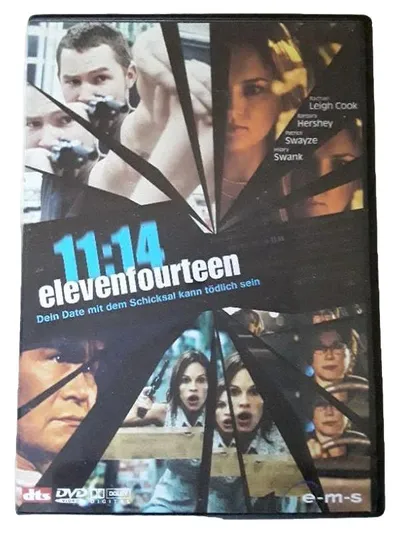 11:14 elevenfourteen Thriller Film DVD Hilary Swank Patrick Swayze