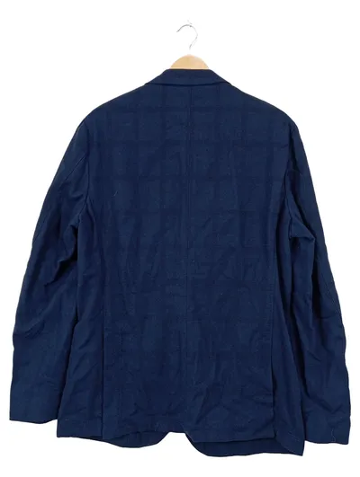 windsor. Herren Sakko Blau Kariert Gr. 54 XXL Business Klassisch