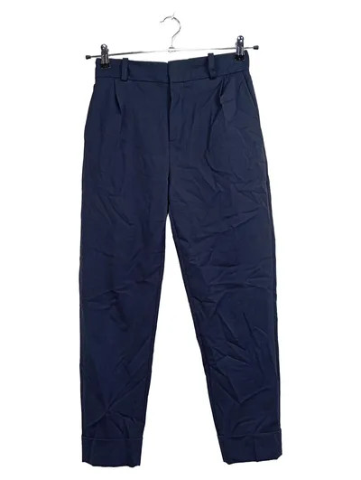DRYKORN Damen Stoffhose Blau Gr. 36 Bundfaltenhose Business Umschlag