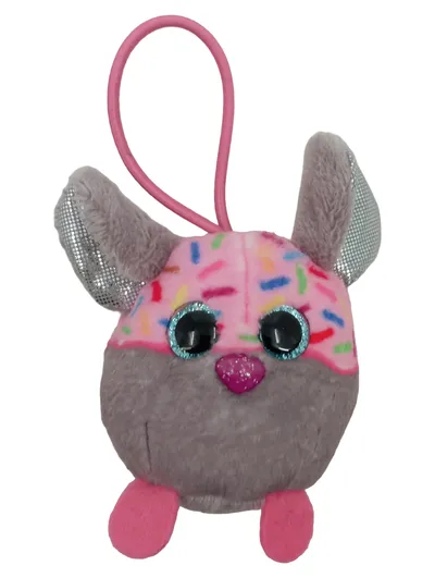 NICI NICIdoos Schlüsselanhänger Plüschtier Kuscheltier Fantasiefigur Grau 9 cm