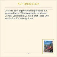 Pflanzenpracht im kleinen Garten Helmut Jantra Bassermann Hobbybuch 2