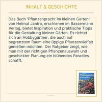 Pflanzenpracht im kleinen Garten Helmut Jantra Bassermann Hobbybuch 3
