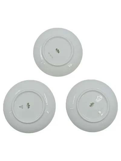 Rosenthal Unterteller Set 3-teilig Weiß Porzellan 11, 5 cm Klassisch
