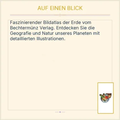 Bildatlas der Erde - Bechtermünz Verlag Bildband Geografie Naturwissenschaft