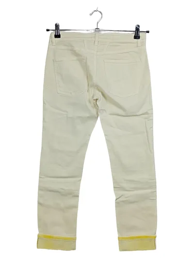 Closed Cargohose Damen Beige Gr. 34 W26 Cuffed Baumwolle Casual