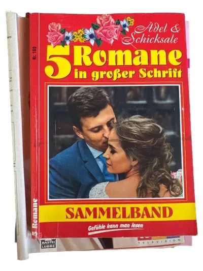 Bastei Lübbe Adel & Schicksale 169 Liebesroman 5 Romane große Schrift