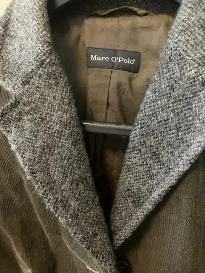 Marc O'Polo Damen Cordjacke Sakko Braun Gr. 40 Casual