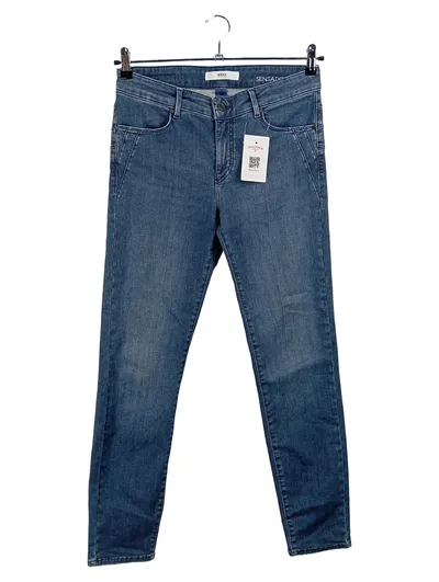 BRAX Damen Jeans Slim Fit Sensation Blau Gr. 38 W29 M