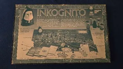 Inkognito Brettspiel Agententreff in Venedig Alex Randolph MB Spiele