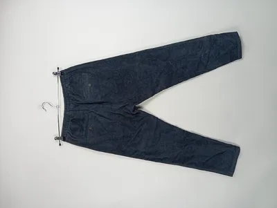 DRYKORN Herren Cordhose Blau Gr. 50 W33 L Casual