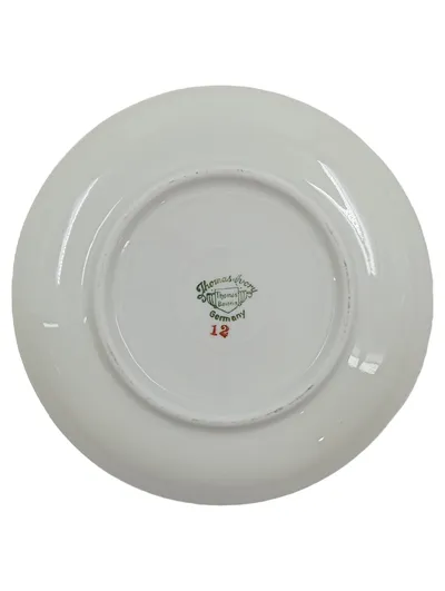 Thomas Ivory Unterteller Porzellan Weiß Goldrand 11 cm Klassisch