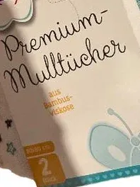 Beauty Baby Pucktuch 2er Set Bambus Sterne Mehrfarbig 80 cm 6