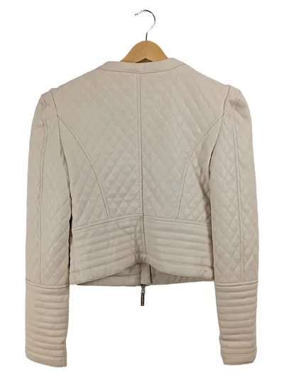 Marciano Steppjacke Damen Beige Gr. 40 L Kunstleder Gesteppt Elegant
