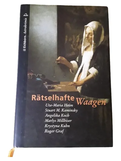 Rätselhafte Waagen Astrokrimis Uta-Maria Heim Eichborn Kriminalroman