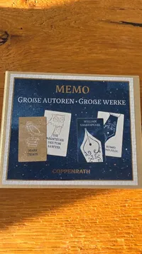 Coppenrath Memo Große Autoren Große Werke Gedächtnisspiel Literatur Klassiker 2