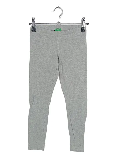 United Colors of Benetton Leggings Kinder Gr. 128 Grau Meliert