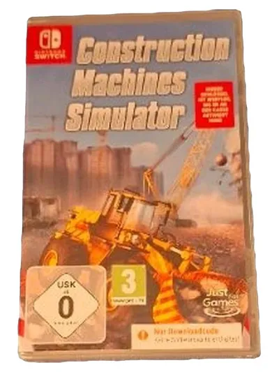 Just For Games Construction Machines Simulator Nintendo Switch Simulation