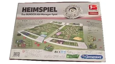 Clementoni Heimspiel Das Bundesliga Manager-Spiel Brettspiel Fußball