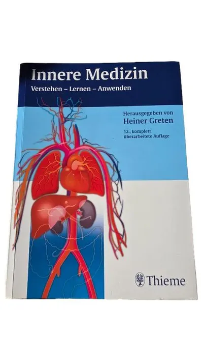 Innere Medizin Verstehen Lernen Anwenden Heiner Greten 12. Auflage Thieme Buch