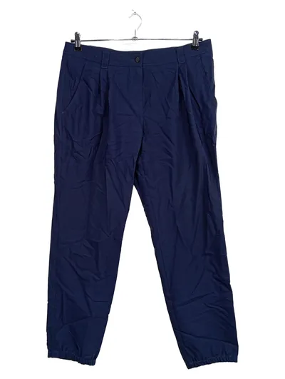 windsor. Damen Stoffhose Blau Gr. 40 W31 L28 Wolle Business Klassisch