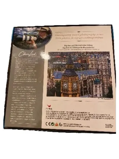 Cardinal Puzzle 1000 Teile London Big Ben Westminster Abbey Chris Lord