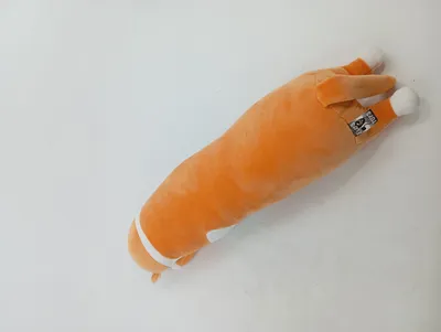 Flo's Toys Kuscheltier Corgi Lang Hund Plüschtier Kissen Orange 52 cm