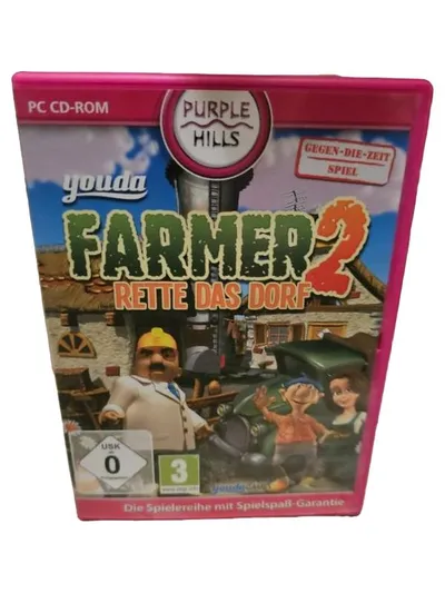 Youda Farmer 2: Rette das Dorf PC CD-ROM Purple Hills Simulation Gegen-die-Zeit