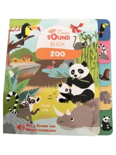 Ullmann Medien Mein Entdecker Sound Buch Zoo Wimmelbuch Kinderbuch
