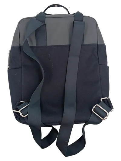 Kapten & Son Fyn Rucksack Tagesrucksack Schwarz Minimalistisch Damen Herren