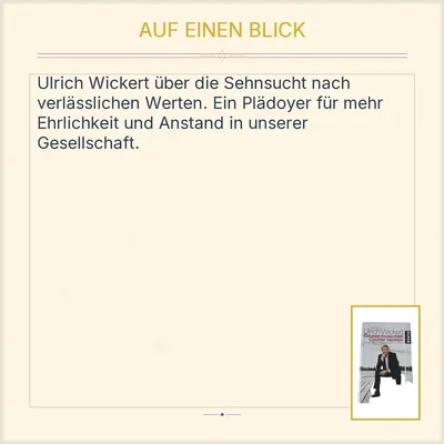 Ulrich Wickert Gauner muss man Gauner nennen Sehnsucht nach Werten Piper
