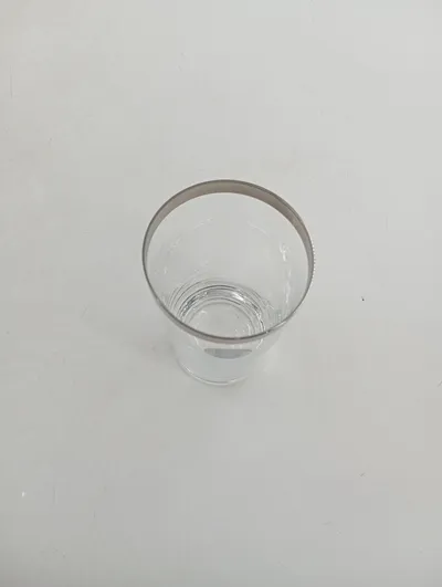 SCHOTT ZWIESEL Trinkglas mit Platinrand Transparent 12 cm