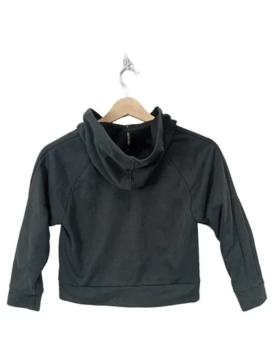 PUMA Trainingsjacke Kinder Gr. 140 Schwarz Kapuze Sportjacke Sweatjacke