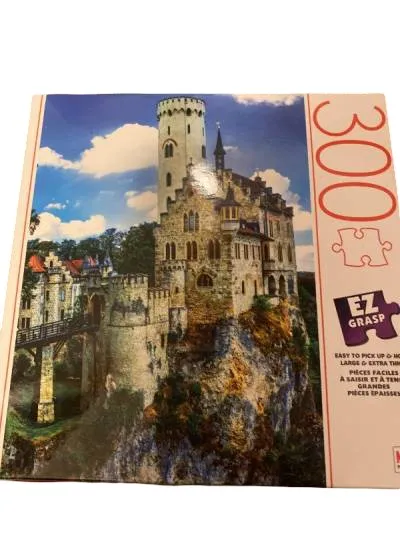 MB Puzzle Schloss Lichtenstein 300 Teile EZ Grasp extra große Teile