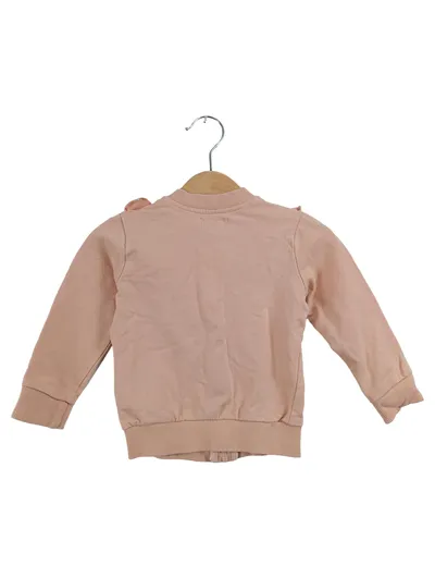 Dirkje Sweatjacke Rosa Rüschen Mädchen Gr. 80