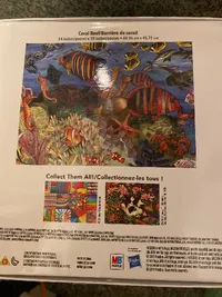Big Ben Puzzle Unterwasserwelt Korallenriff Fische 500 Teile MB Puzzle 2