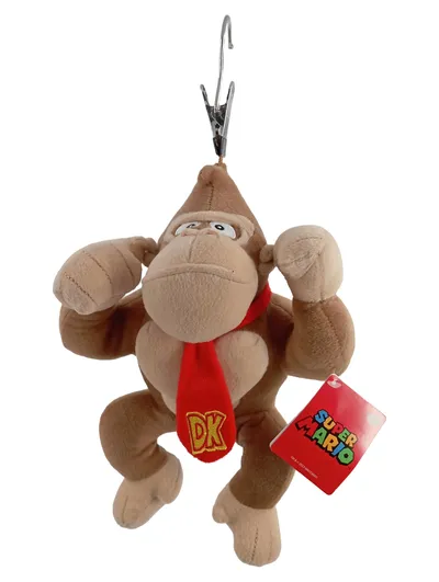 Nintendo Super Mario Donkey Kong Kuscheltier Affe Plüschtier Braun 31cm