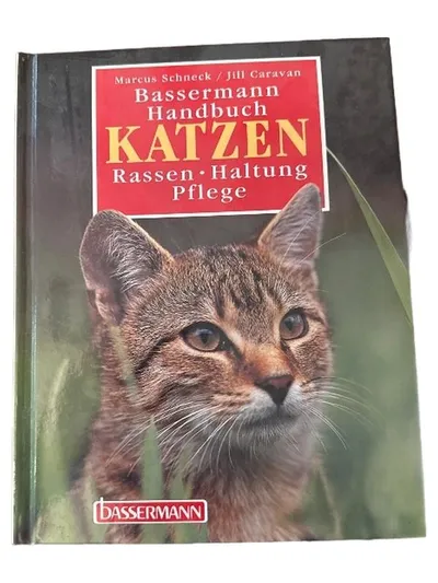 Bassermann Handbuch Katzen Rassen Haltung Pflege Marcus Schneck Jill Caravan